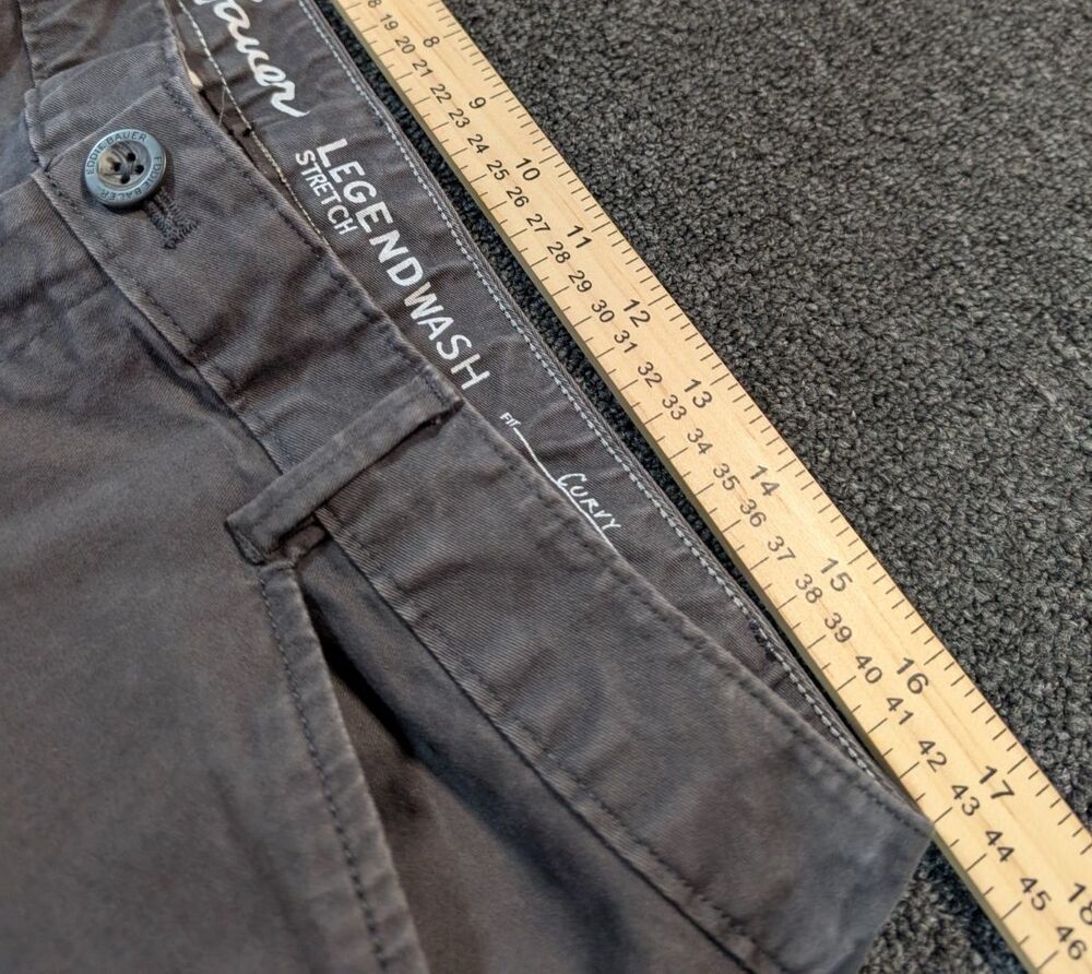 Eddie Bauer Womens 14 Flat Front Stretch Cropped Chino Pants - Picture 6 of 10